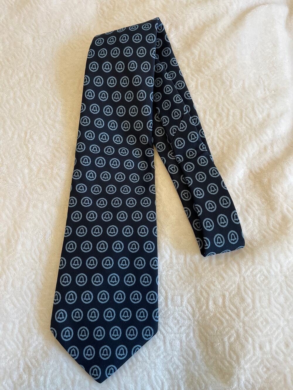 Vintage GS Harvale of Palm Beach US Bell System tie